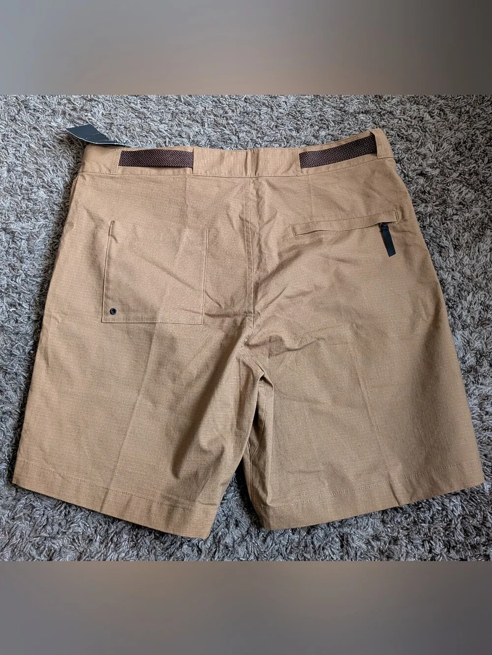NWT Nike SB Skateboarding Brown Belted Cotton Ripstop 8
